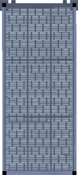 1AS410-G : 4'X10'- GRAY SUNWALK SECTION 